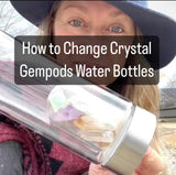 Amethyst Shard Gem Pod Water Bottle 💧