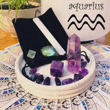♍ Virgo - August 23rd - September 22nd - Zodiac Crystal Fusion Set With Pouch